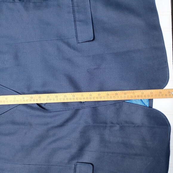 SADDLEBRED Jacket Mens 56R Navy Blue Blazer Cotton Sport Coat Classic Fit - Picture 11 of 13